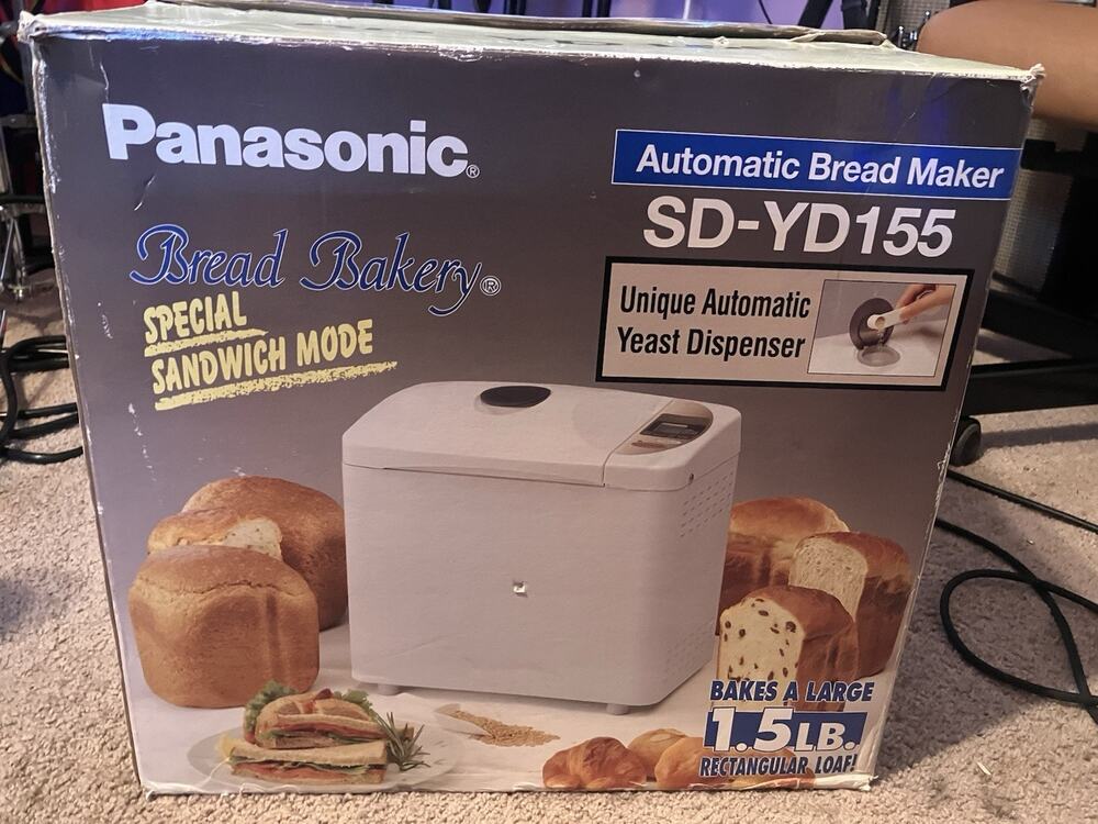 Panasonic SDYD155 Automatic Bread Maker Machine (NEW OPEN BOX)